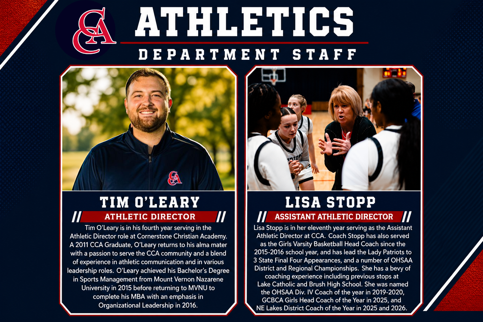 Athletic Department Staff NEW 1782149303250